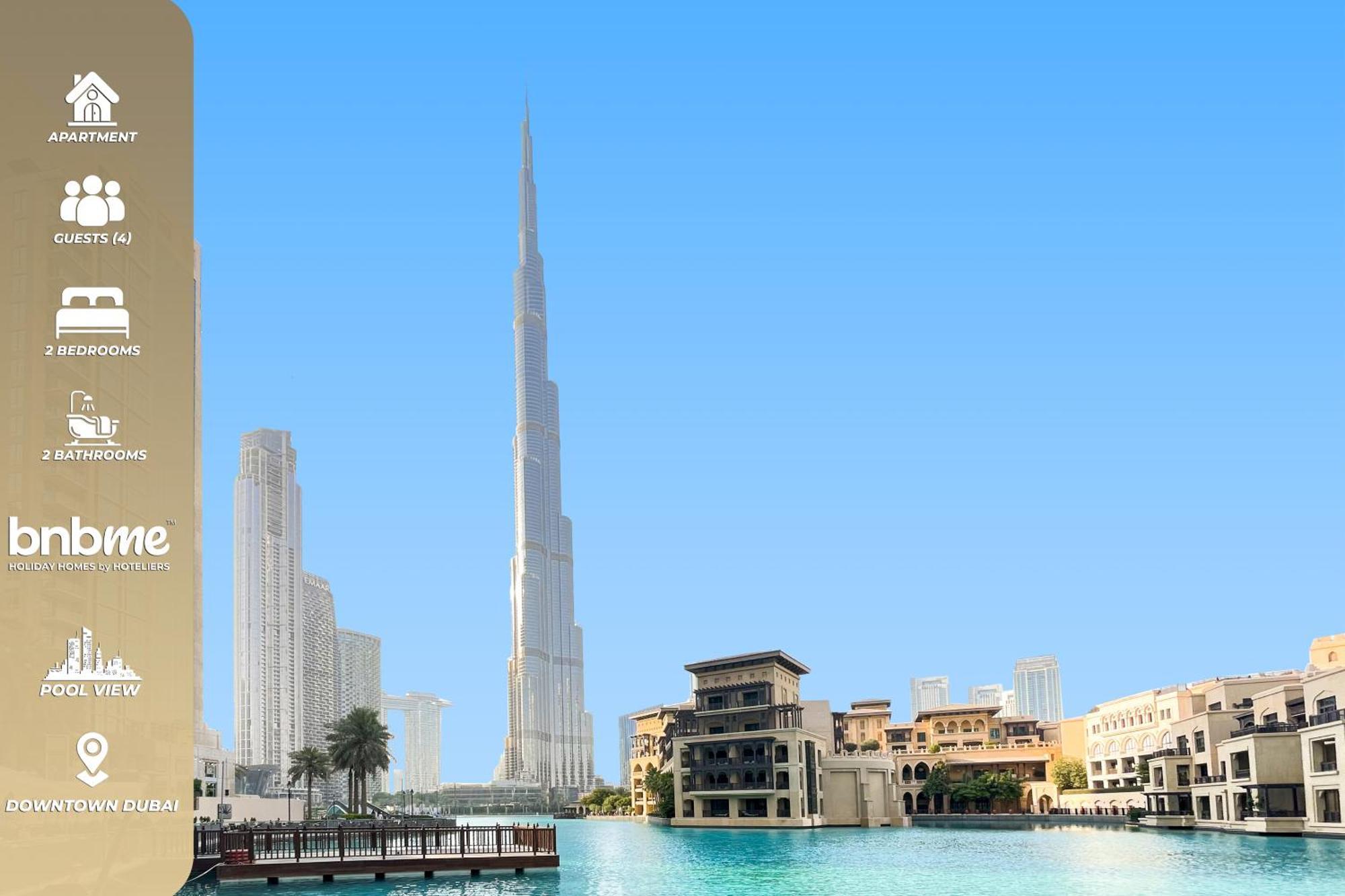 Bnbmehomes - The Residences Dubai Eksteriør billede